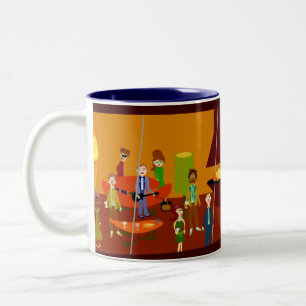 Party House Deluxe Mug! Two-Tone Coffee Mug