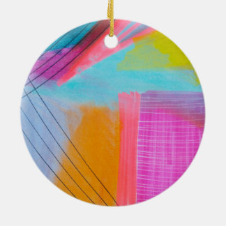 Party in a Box Ceramic Tree Decoration