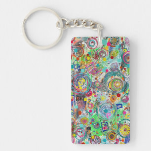 Party in a Box Keychain