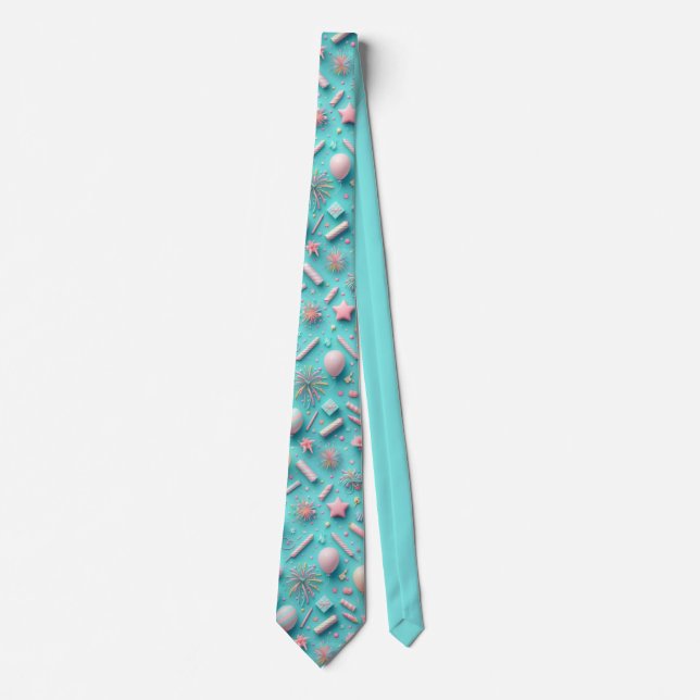 Party in Blue Tie (Front)