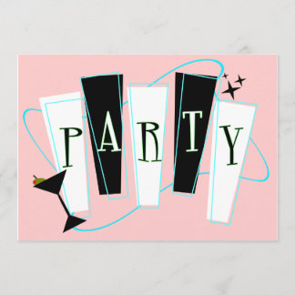 Party In Pink Invitation
