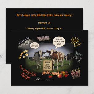 Party in the Country Invitation