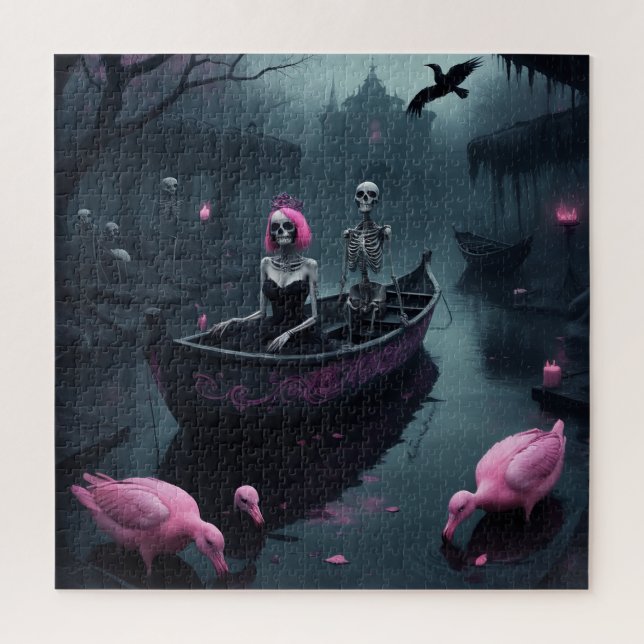 Party in the Kingdom of Wicked is a guide through Jigsaw Puzzle (Vertical)