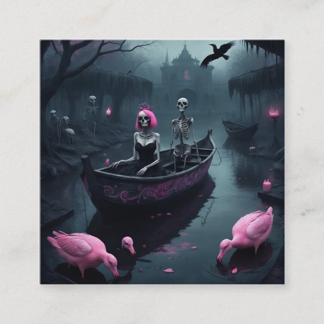 Party in the Kingdom of Wicked is a guide through Square Business Card (Front)