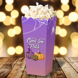 Party in the Patch Halloween Popcorn Box