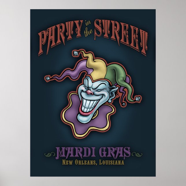Party in the Street Poster (Front)