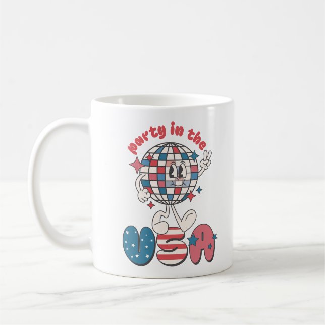 Party In The USA Coffee Mug (Left)