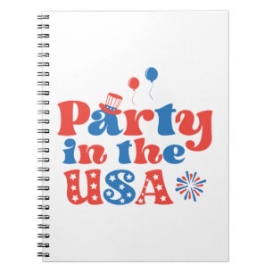 Party in the USA Notebook