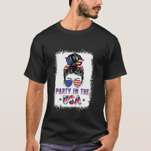 Party In The USA Patriotic American Flag Outfits f T-Shirt