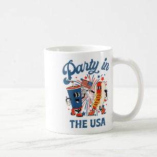 Party In The Usa Shirt 4th Of July Independence Da Coffee Mug