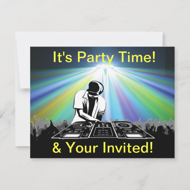 Party Invitation (Front)
