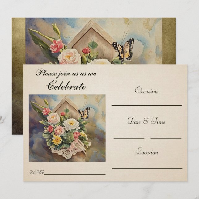 Party Invitation (Front/Back)