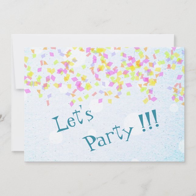 Party Invitation (Front)