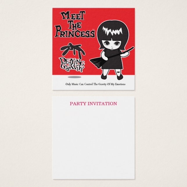 Party Invitation (Front & Back)