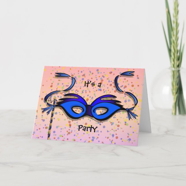 Party Invitation Card (Front)