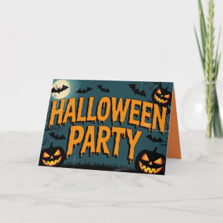 Party Invitation Halloween