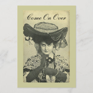 Party Invitation - Vintage Vixen Invite!