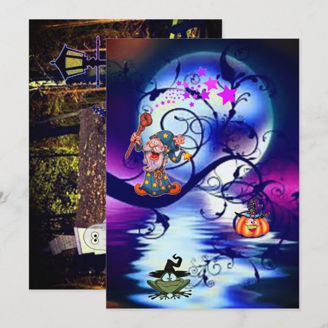 Party invite (Front/Back)