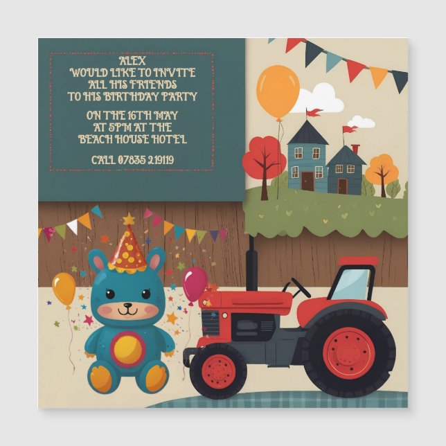 Party invites (Front)
