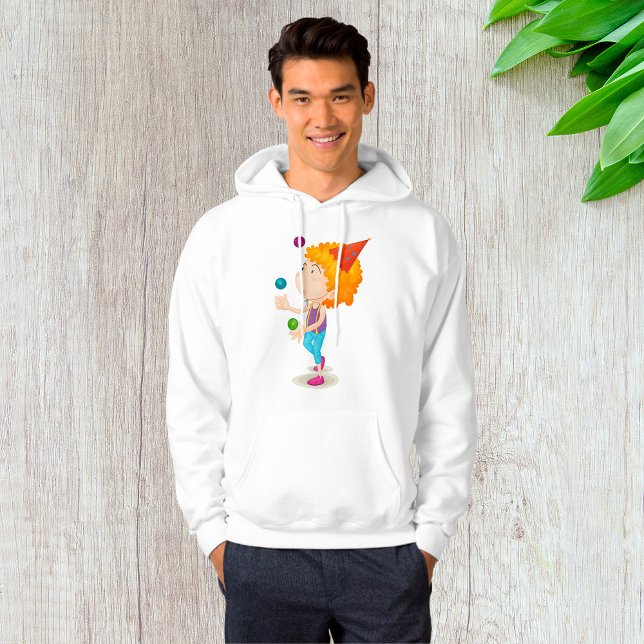 Party Kid Juggling Colourful Balls Hoodie (Creator Uploaded)