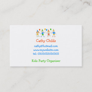 Party Kids Business Card