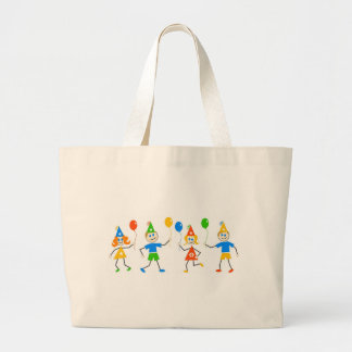 Party Kids Large Tote Bag