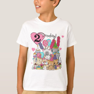Party Kittens 2nd Birthday T-shirts and Gifts