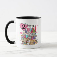 Party Kittens 2nd Birthday T-shirts and Gifts