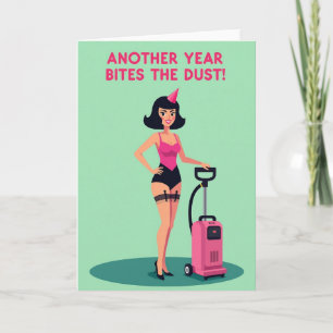 Party Lady Birthday Card