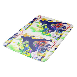 Party Life Dance Bath Mat
