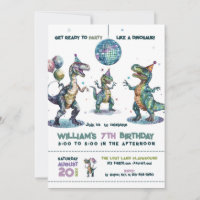Party Like A Dinosaur Birthday Party