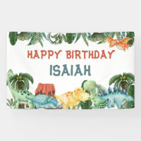 Party Like a Dinosaur Birthday Personalised 