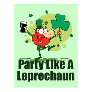 Funny Leprechaun Cards | Zazzle UK