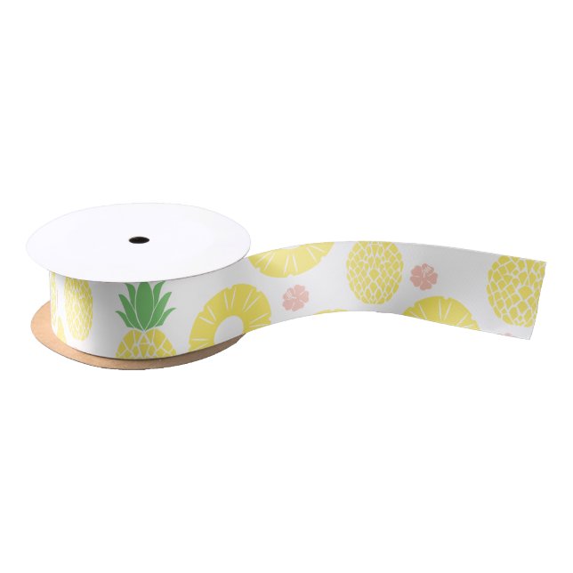 Party Like A Pineapple Ribbon Satin Ribbon (Spool)