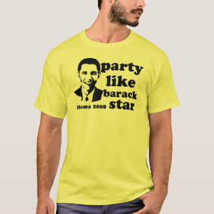 Party Like barack Star T-Shirt