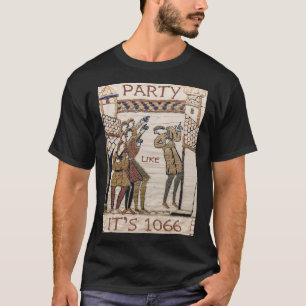 Party Like It Is 1066 (Bayeux Tapestry) Sticker T-Shirt