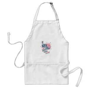 Party Like It Is 1776, 4th Of July, USA Flag, Amer Standard Apron