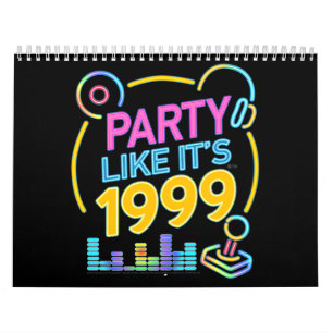 Party Like It’s 1999®™ – Electric Neon Soundtrack Calendar