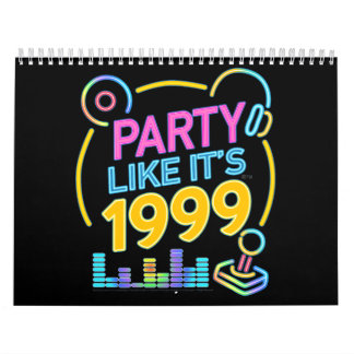 Party Like It’s 1999®™ – Neon Soundtrack Calendar