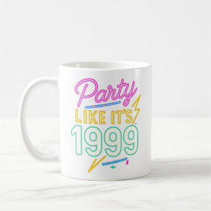 Party Like It’s 1999®™ – Neon Voltage Coffee Mug