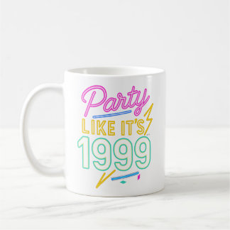 Party Like It’s 1999®™ – Neon Voltage Coffee Mug