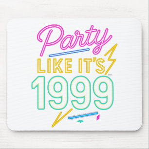 Party Like It’s 1999®™ – Neon Voltage Mouse Mat