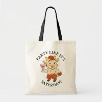 Party Like It’s Satyrday Cute Wine Satyr Mythology