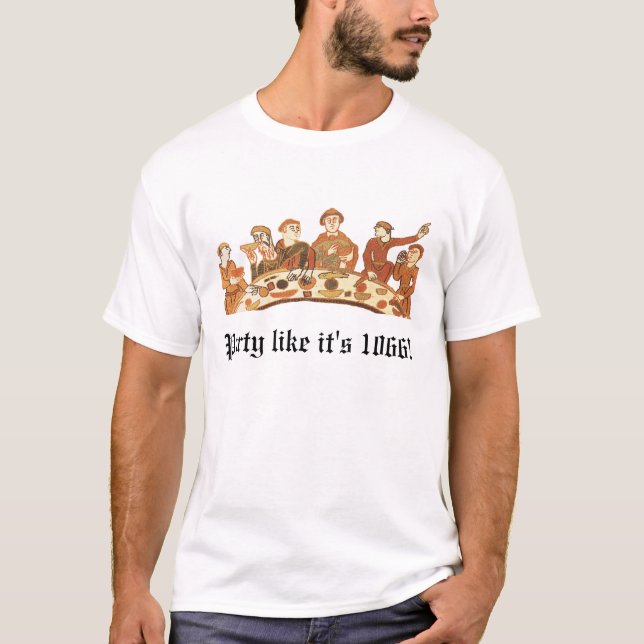 Party like it's 1066 Mens T-Shirt (Front)