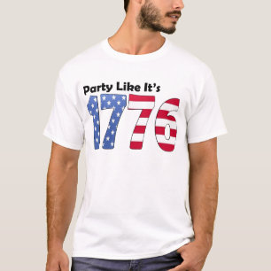 Party Like It's 1776 Flag T-Shirt