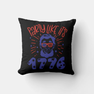 Party Like It's 1779 Treding Cushion