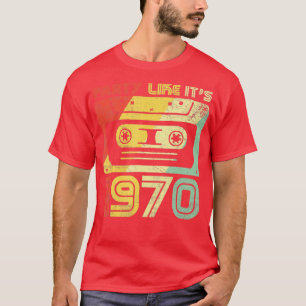 Party Like Its 1970 Retro 70s Party Outfit Costume T-Shirt