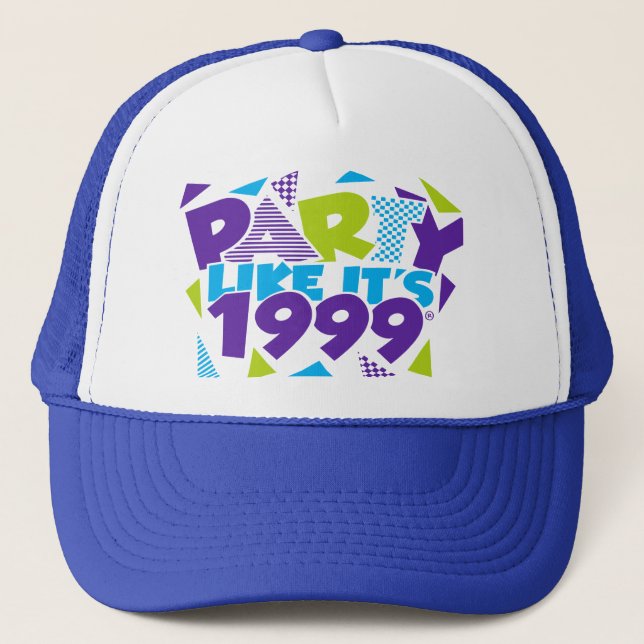 Party Like It's 1999®™ Baseball Cap - Design 01 (Front)