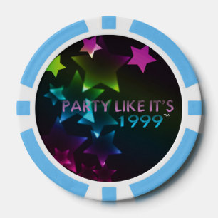 Party Like It's 1999® - Poker Chips - Design 11