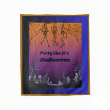 Party like it's Halloween Tapestry